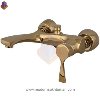 دوش-مدیا-کرومات-طلایی-350x350 شیر حمام کرومات مدل مدیا طلایی - Image 1