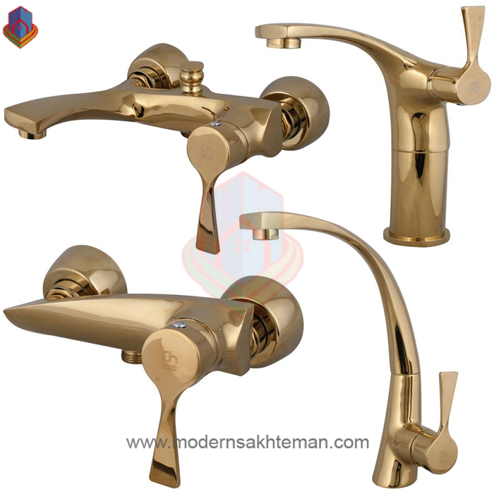 ست-شیرآلات-مدیا-کرومات-طلایی-700x700 ست شیرآلات کرومات مدل مدیا طلایی - Image 1