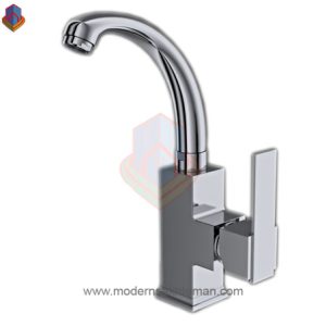 شیر روشویی زدرا شودر مدل شارپ کروم