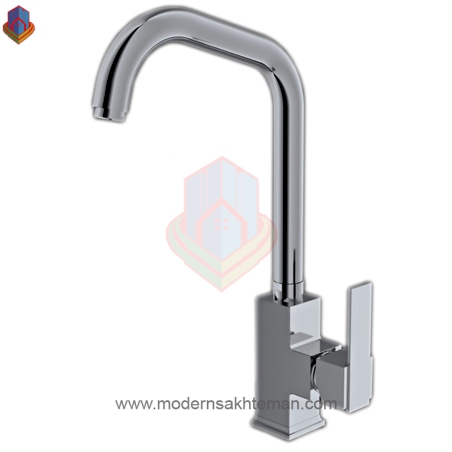 شارپ کروم شیر ظرفشویی شودر مدل شارپ کروم - Image 1