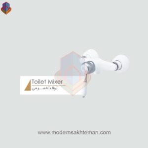 توالت کرومات مدل فانتزی سفید کروم - صفحه اصلی