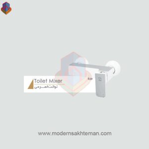 توالت کرومات مدل لکسی سفید کروم - صفحه اصلی