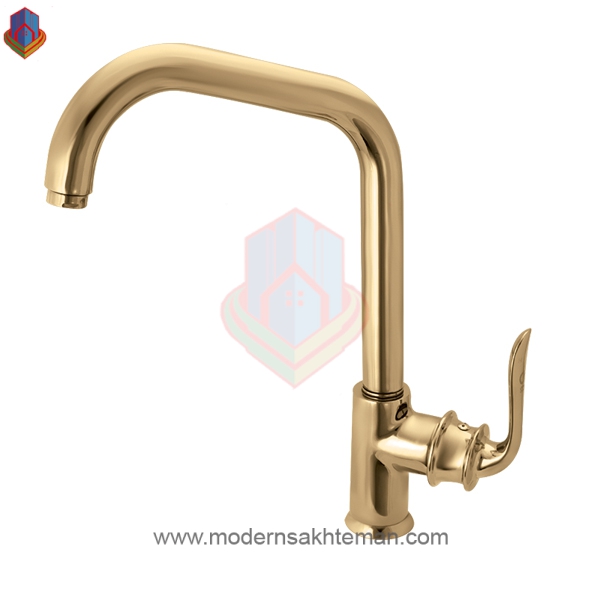 شیر-ظرفشویی-کرومات-مدل-ریما-طلایی-براق شیر ظرفشویی کرومات مدل ریما طلایی - Image 1