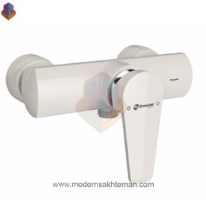 شیر توالت شودر مدل لرد سفید کروم
