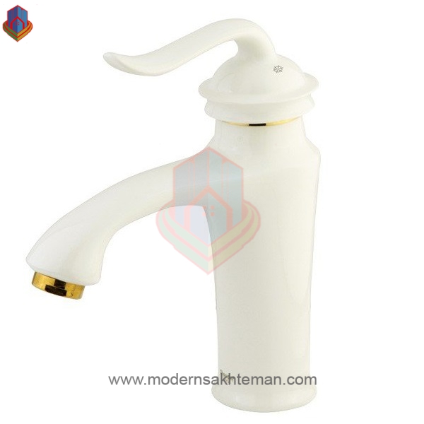 لوکا شیری طلایی2 شیر روشویی شودر مدل لوکا شیری طلایی - Image 1