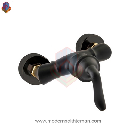 لوکا مشکی طلایی شیر توالت شودر مدل لوکا مشکی طلایی - Image 1