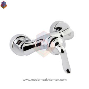 شیر توالت شودر مدل لوکا کروم