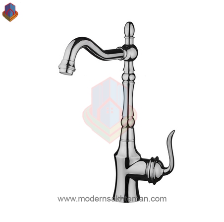 لوکا کروم شیر ظرفشویی شودر مدل لوکا کروم - Image 1
