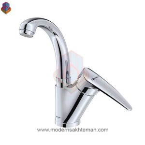 شیر روشویی زدرا شودر مدل مانا کروم