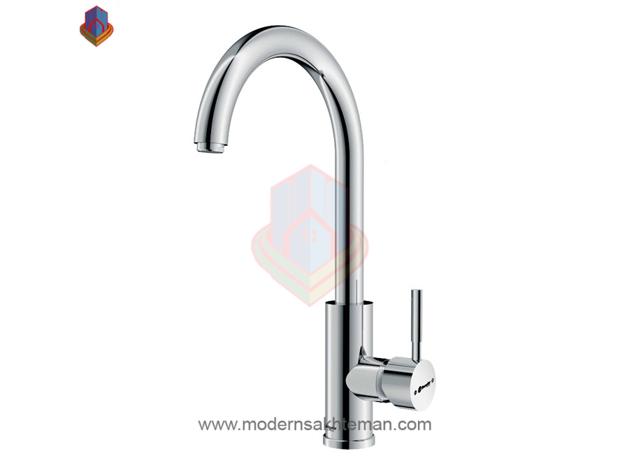موناکو پلاس کروم مات شیر ظرفشویی شودر مدل موناکو پلاس کروم مات - Image 1