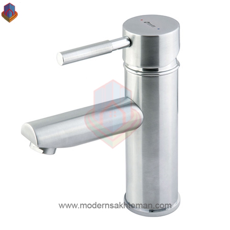 موناکوپلاس کروم مات2 شیر روشویی شودر مدل موناکو پلاس کروم مات - Image 1
