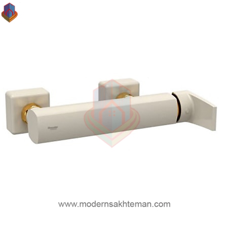 یونیک پلاس شیری طلایی شیر توالت شودر مدل یونیک پلاس شیری طلایی - Image 1