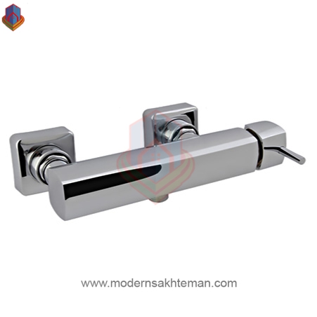 یونیک کروم مات شیر توالت شودر مدل یونیک کروم مات - Image 1
