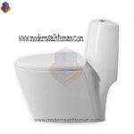 توالت فرنگی سفید ملودی مدل 501 - Image 2