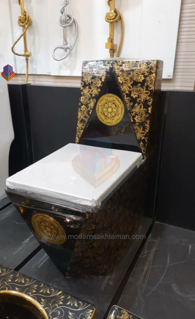 ۲۰۲۲-۱۰-۰۹-۰۸-۵۹-۳۳ توالت فرنگی لوکس مشکی طلایی مدل CH227_1 - Image 1